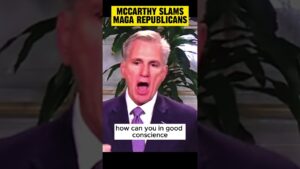 #mccarthy smacks down #MAGA #republicans over their conduct on #governmentshutdown spending bill