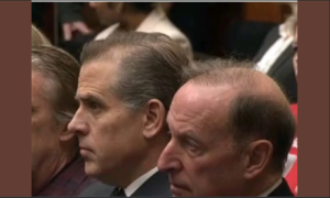 Hunter Biden, the son of the President, held in contempt of Congress.