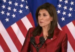 Flip Flop Haley Flips Off Supporters