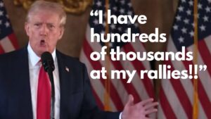 Trump Goes Into ‘Crowd Size’ RAGE at ‘Panic News Conference’